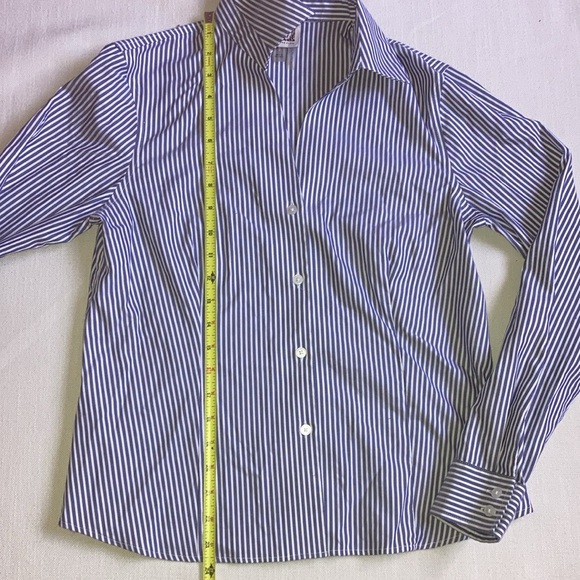 ANNE KLEIN | Long Sleeve Button Down Shirt - Picture 13 of 16